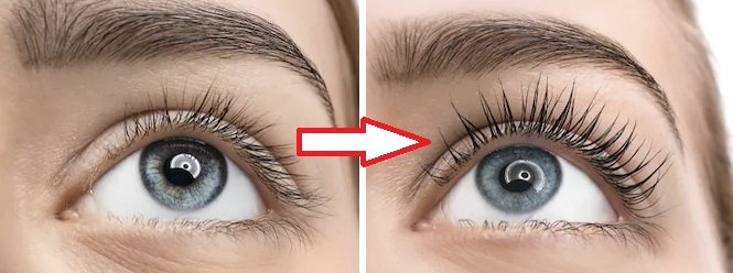 Laminazione Ciglia - prima e dopo